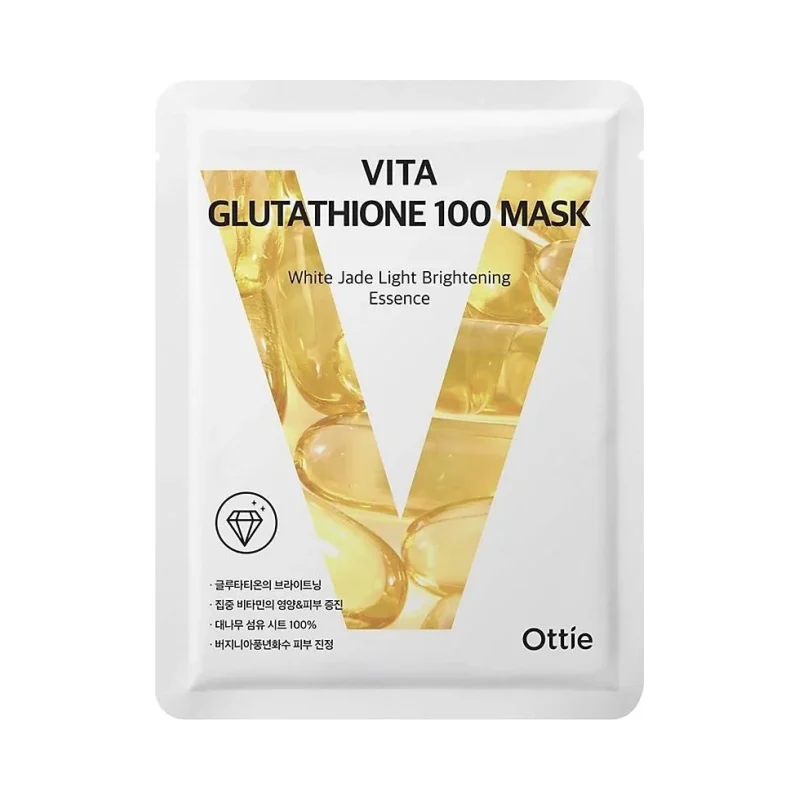 Ottie 100 Mask Лист маска за лице Vita Glutathione