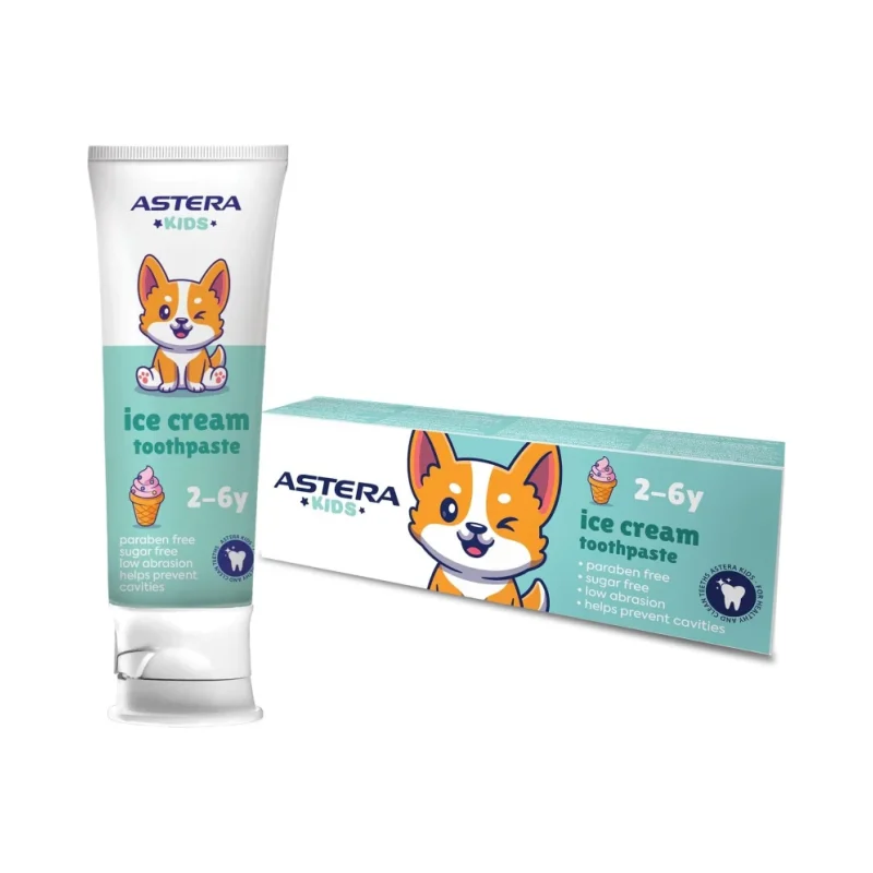 Astera Kids Паста за зъби Ice Cream, 2-6 години