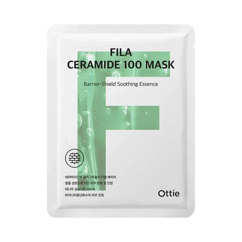 Ottie 100 Mask Лист маска за лице Fila Ceramide