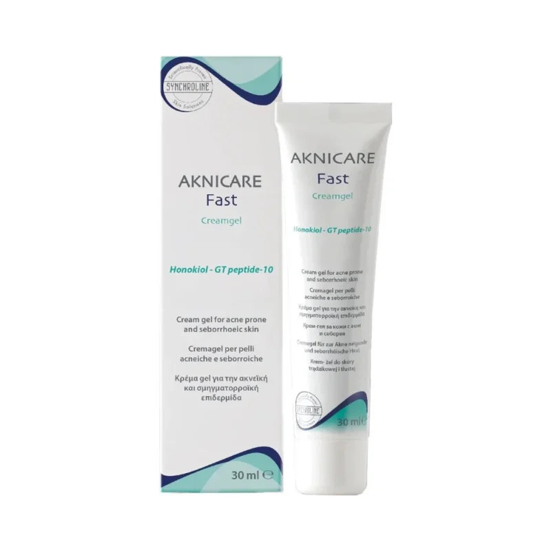 Synchroline Aknicare Крем-гел за лице за акнеична кожа Fast