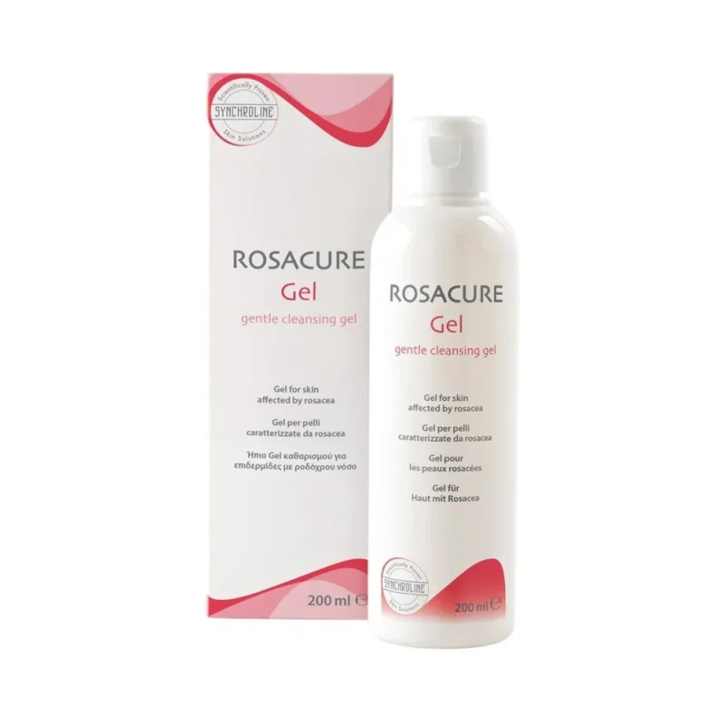 Synchroline Rosacure Почистващ гел за кожа с розацея