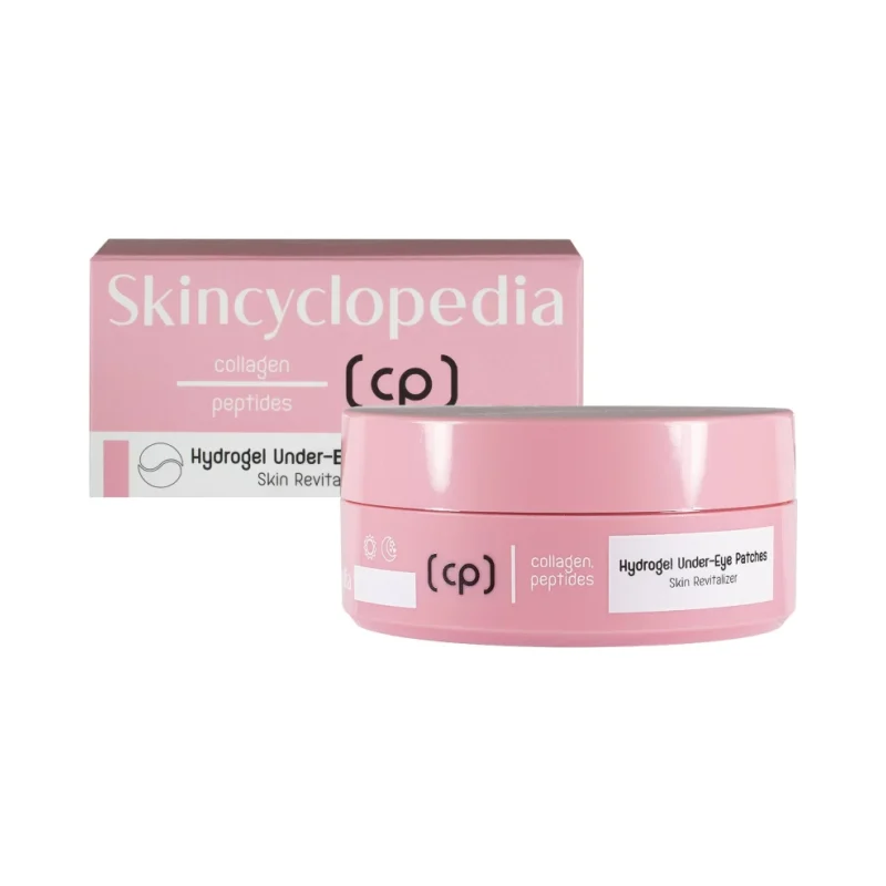 Skincyclopedia Хидрогел пачове за очи с колаген и пептиди, 30 x 2 броя