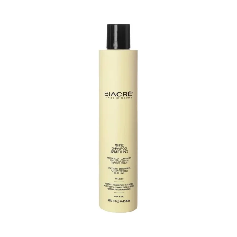 Biacrè Shine Шампоан с алое вера и масло от ленено семе