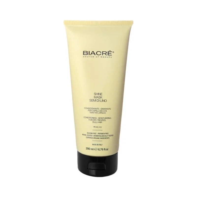 Biacrè Shine Маска с алое вера и масло от ленено семе