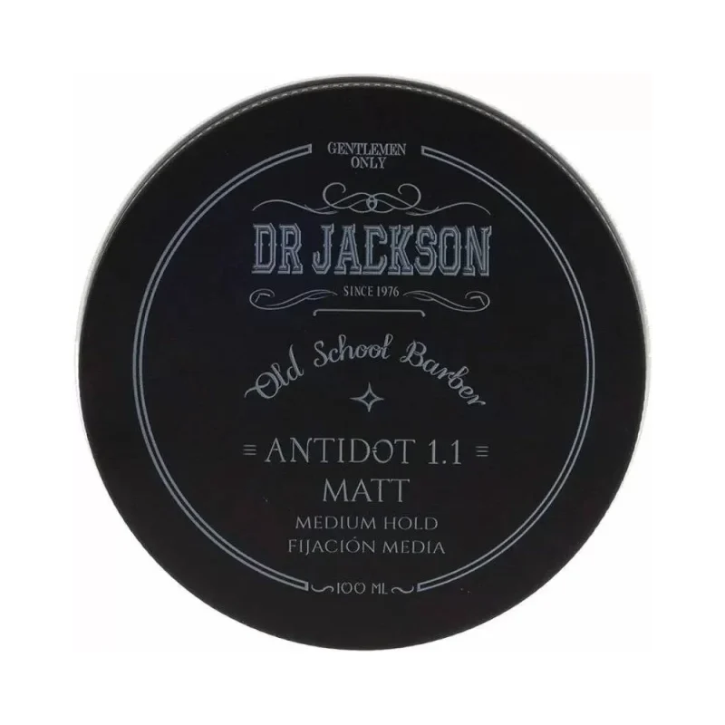 Dr. Jackson Матова помада за коса и брада със средна фиксация Antidot 1.1