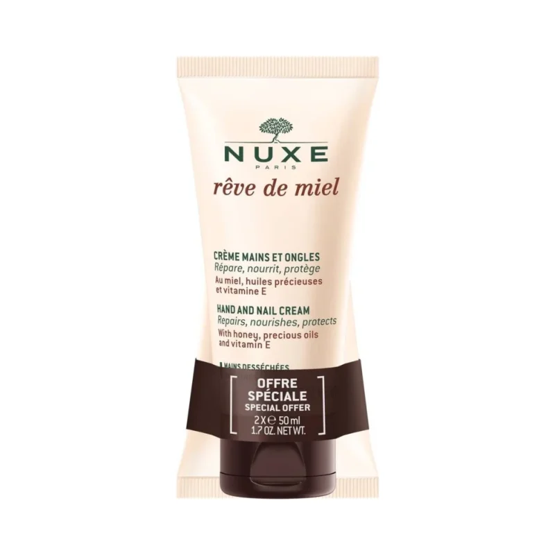 Nuxe Reve De Miel Крем за ръце, 2 x 50 ml