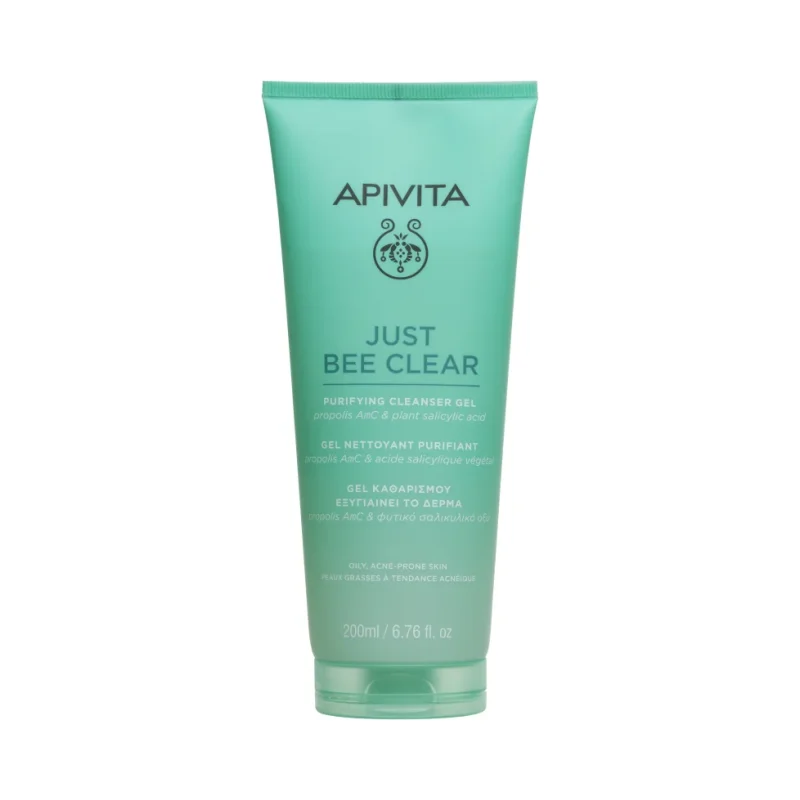 Apivita Just Bee Clear Почистващ гел за лице