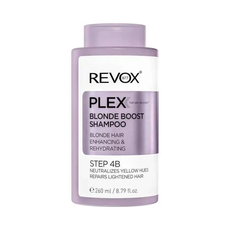 Revox B77 Plex Подсилващ шампоан за руса коса Step 4B