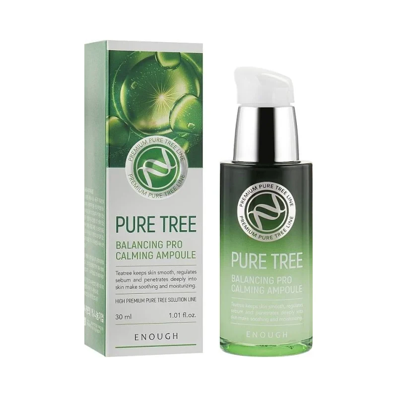Enough Premium Успокояваща ампула за лице Pure Tree Balancing Pro