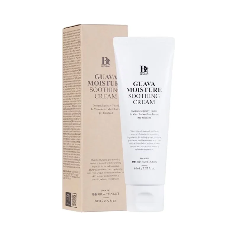 Benton Успокояващ крем за лице Guava Moisture
