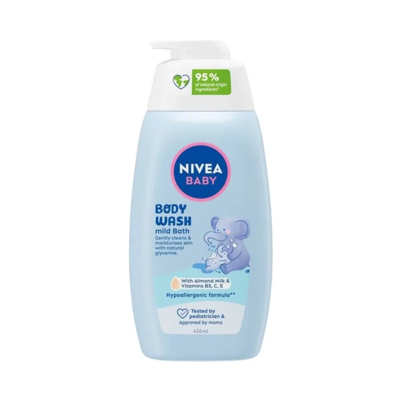 Nivea Baby Нежен душ гел за тяло Mild Bath