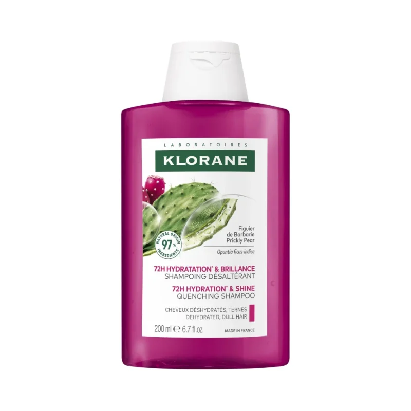 Klorane Prickly Pear Шампоан за дехидратирана и безжизнена коса