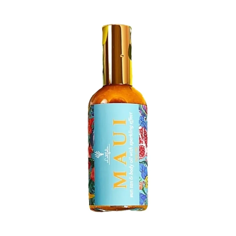 Latifolia Олио за тен с блестящи частици Maui