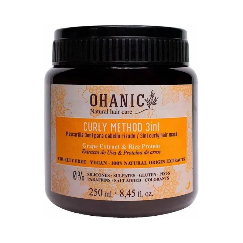 Ohanic Curly Method Възстановяваща маска за къдрава коса