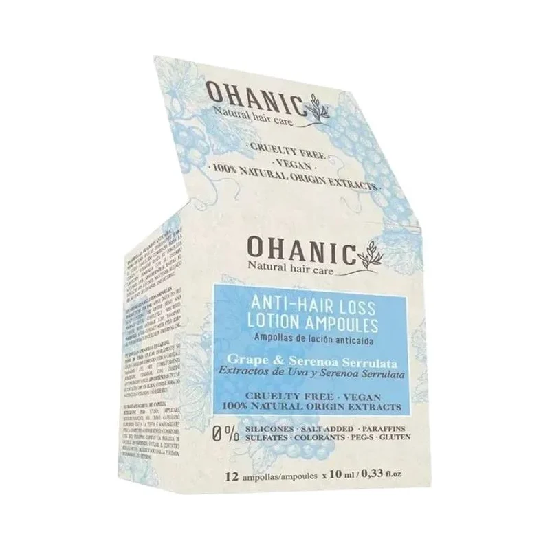 Ohanic Anti Hair-Loss Ампули против косопад, 12 x 10 ml