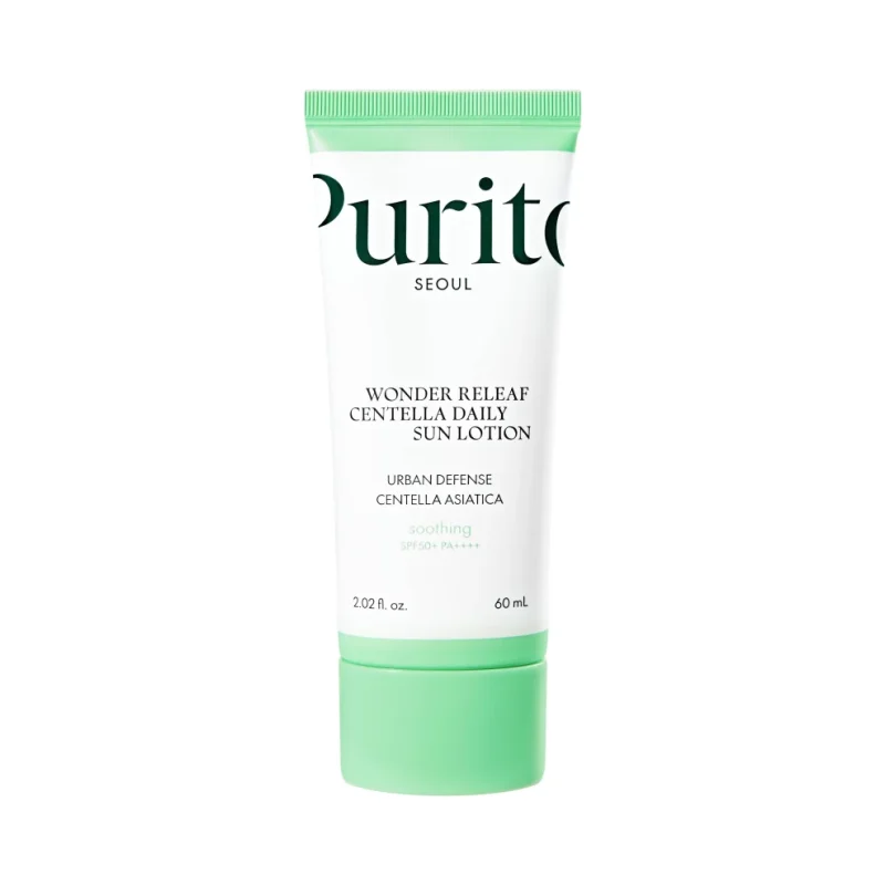 Purito Seoul Wonder Releaf Centella Слънцезащитен крем за лице, SPF50+