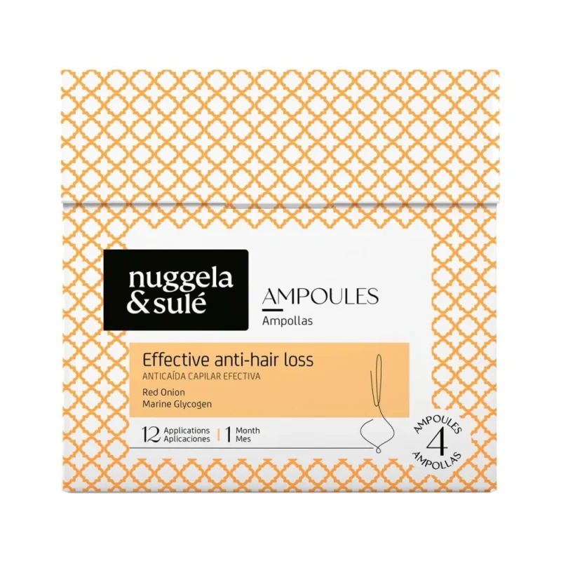 Nuggela & Sulé Ампули против косопад Effective Anti-Hair Loss, 4 х 10 ml