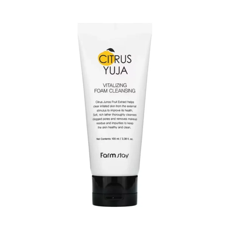FarmStay Citrus Yuja Почистваща пяна за лице