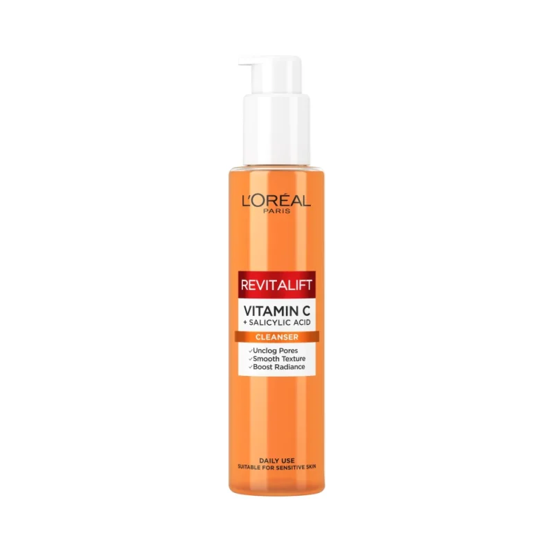 L'Oréal Revitalift Почистващ гел за лице с витамин C