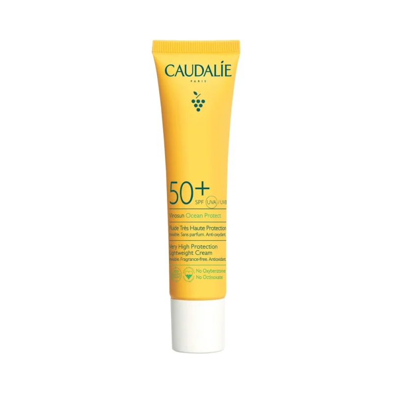 Caudalie Vinosun Protect Слънцезащитен крем за лице, SPF50+