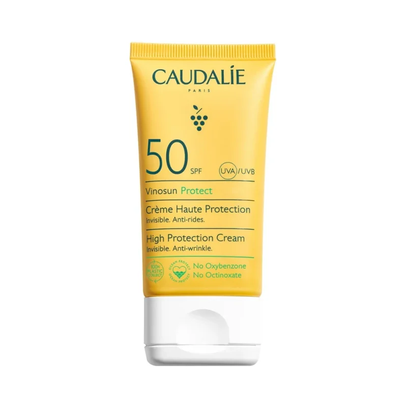 Caudalie Vinosun Protect Слънцезащитен крем за лице, SPF50