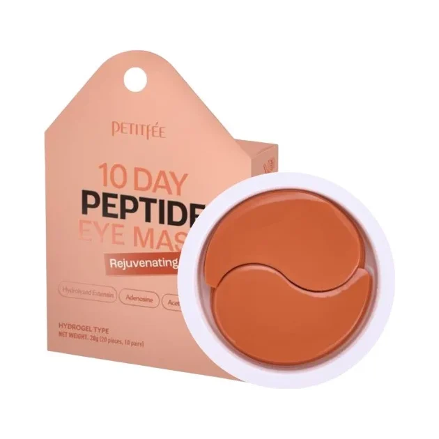 Petitfee & Koelf Подмладяващи пачове за очи, с пептиди, 10 x 2 броя