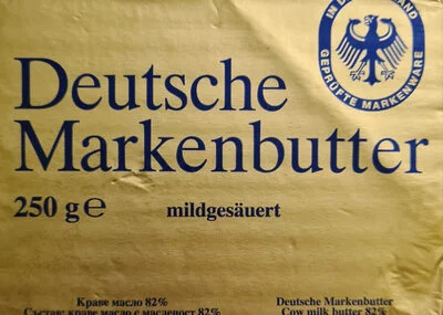 Deutsche Markenbutter Краве масло 82% - Deutsche Markenbutter