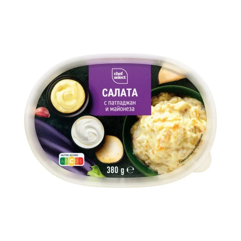 Салата С Патладжан И Майонеза - Chef Select