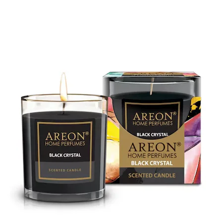Ароматна свещ в чаша Black Crystal Areon