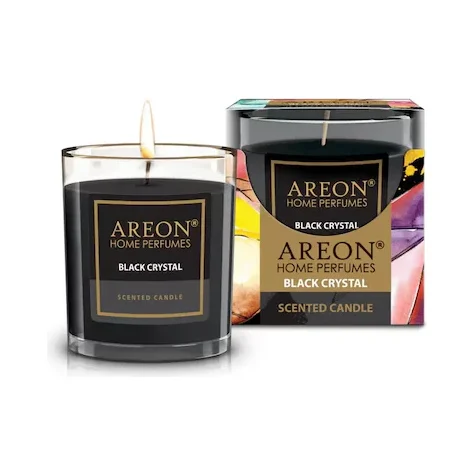 Ароматна свещ в чаша Black Crystal Areon - Areon