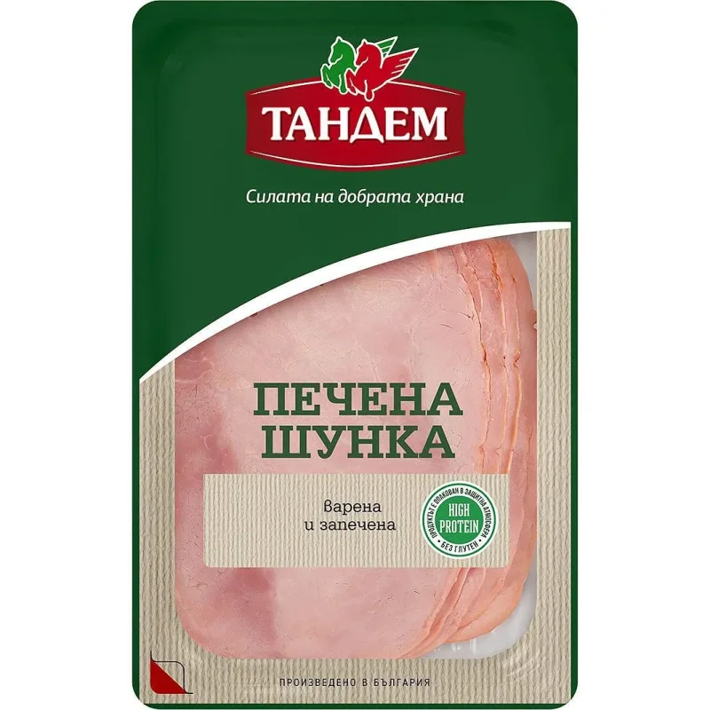 ТАНДЕМ Шунка печена слайс 160г