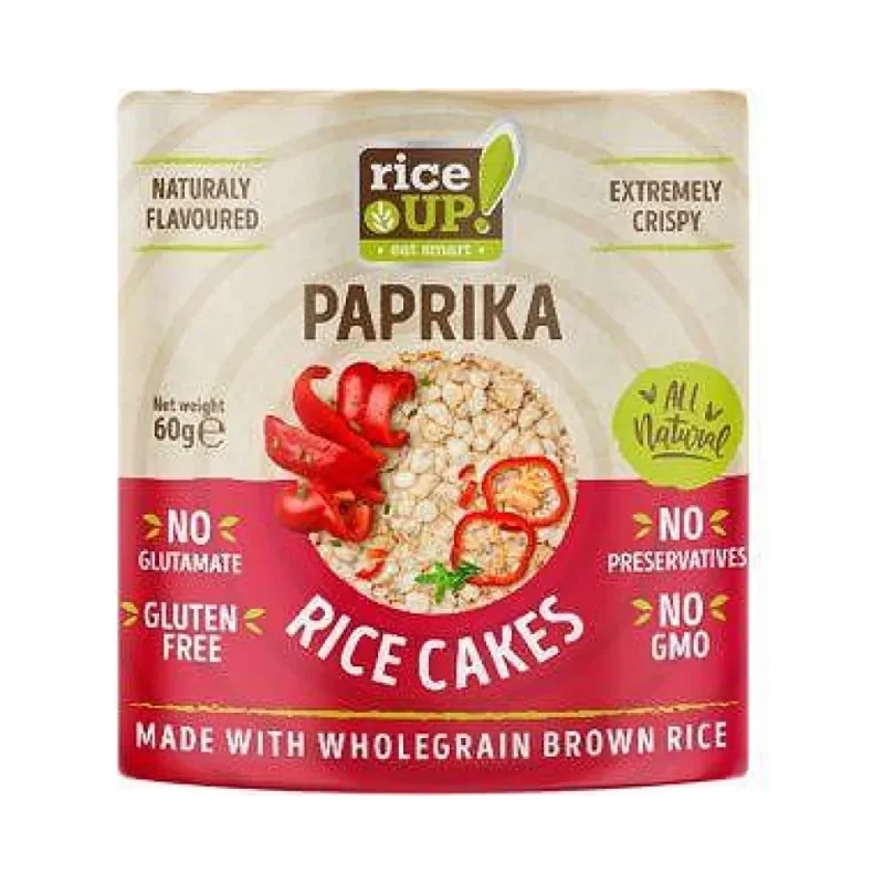 Пълнозърнести оризовки Паприка - Rice Up