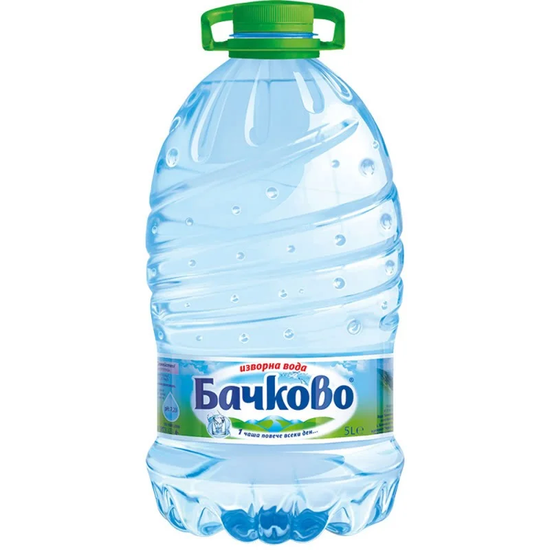 Вода изворна 5 л Бачково