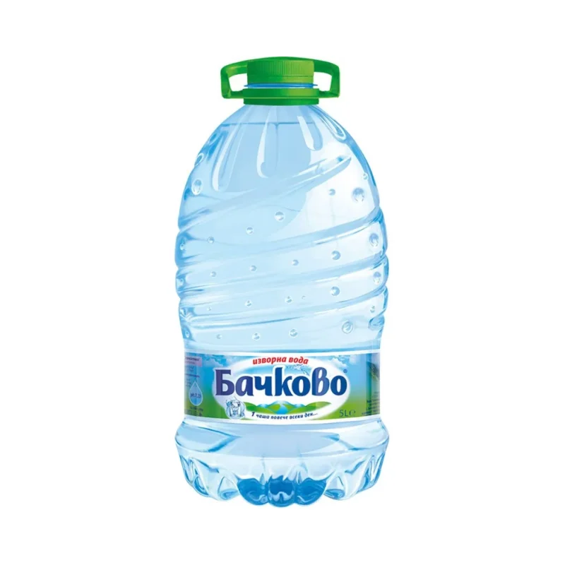 Вода изворна 5 л Бачково - Бачково