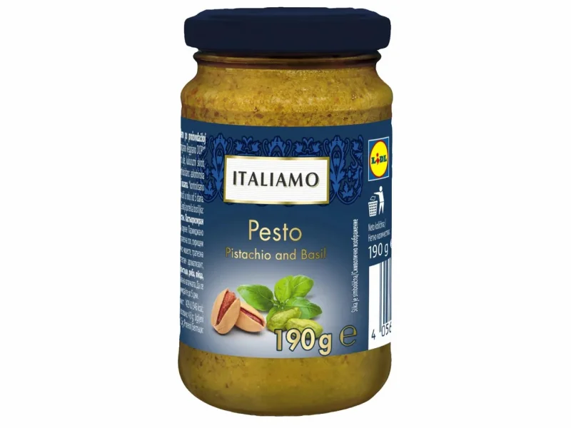 Pesto - Pistachio and Basil песто босилек