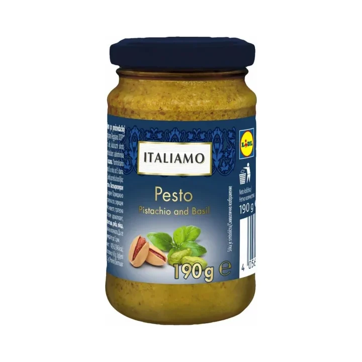 Pesto - Pistachio and Basil песто босилек