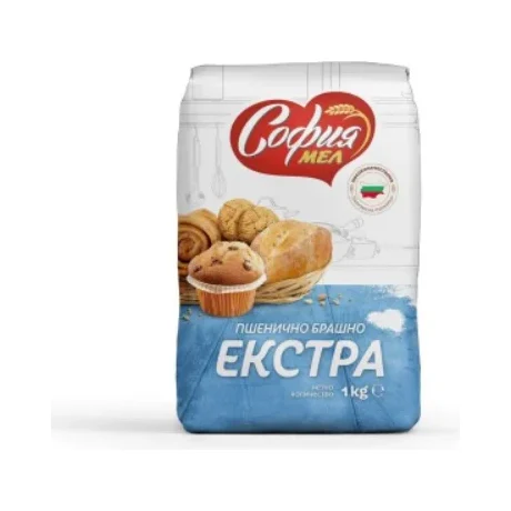 Брашно пшенично екстра София Мел 1кг.