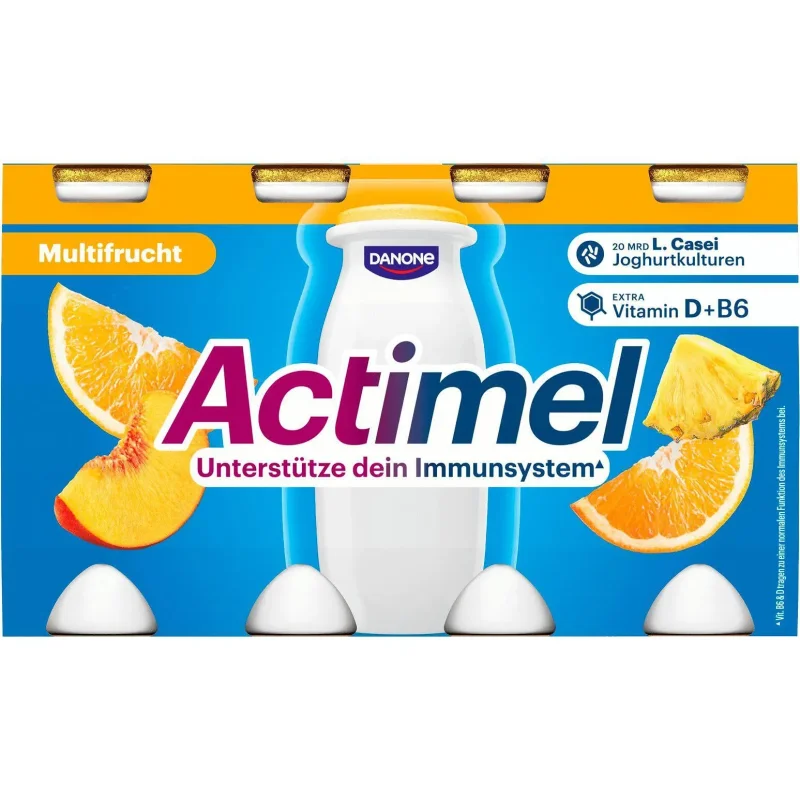 Actimel мултифрут 8 бр x 100 гр