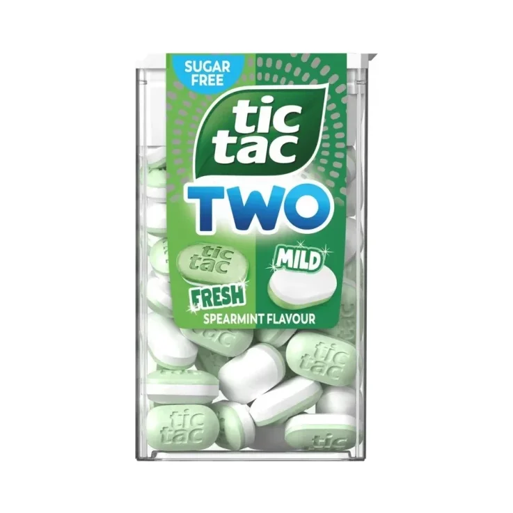 Tic Tac освежаващи бонбони с вкус на мента - Tic Tac