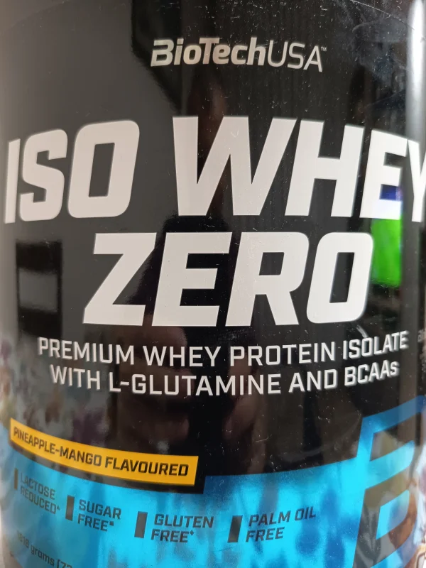 Суроватъчен протеин Iso Whey Zero, ананас и манго