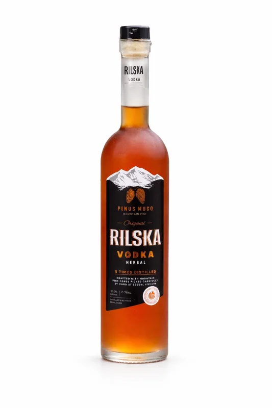 Водка РИЛСКА хербал - от шишарки 0,7л.