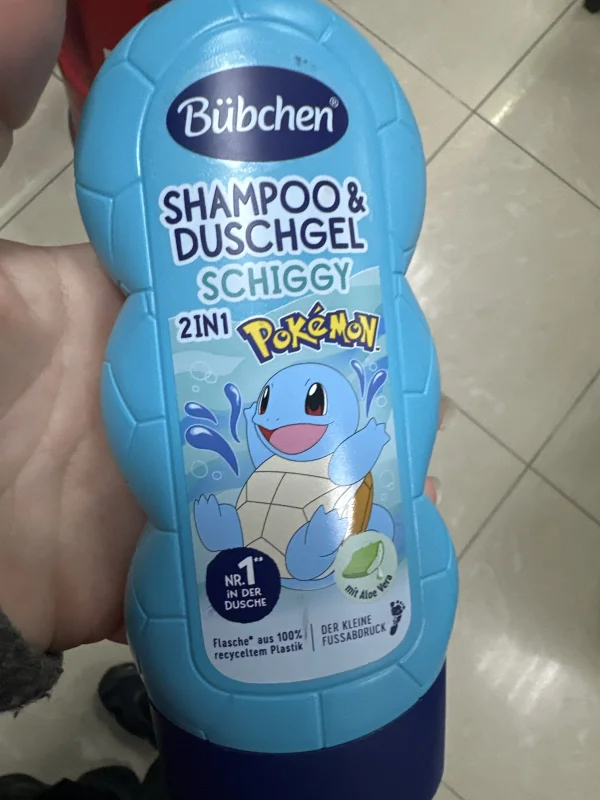 SHAMPOO & DUSCHGEL SCHIGGY 2IN1 Pokémon mit Aloe Vera