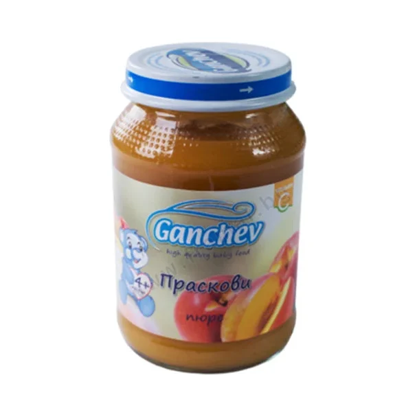 Пюре от праскови Ганчев 190гр.