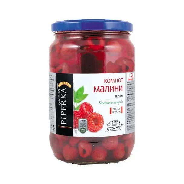 Компот от малини Piperka 680гр.