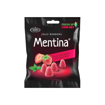 Бонбони Ментина ягода 80гр.