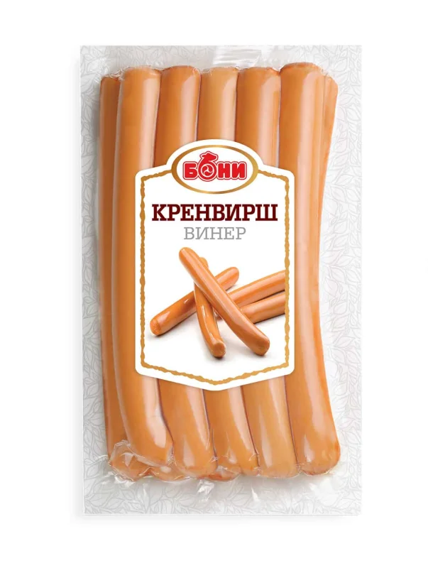 Кренвирш винер Бони 400гр.