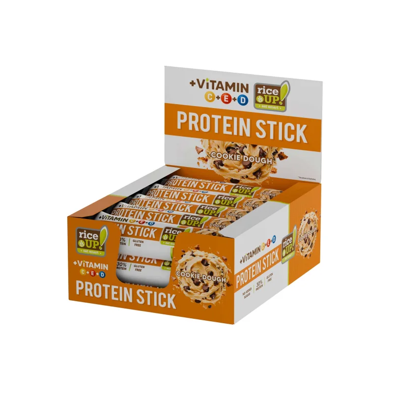 Протеинов стик RiceUP! с вкус на бисквитено тесто, 40g - Rice Up