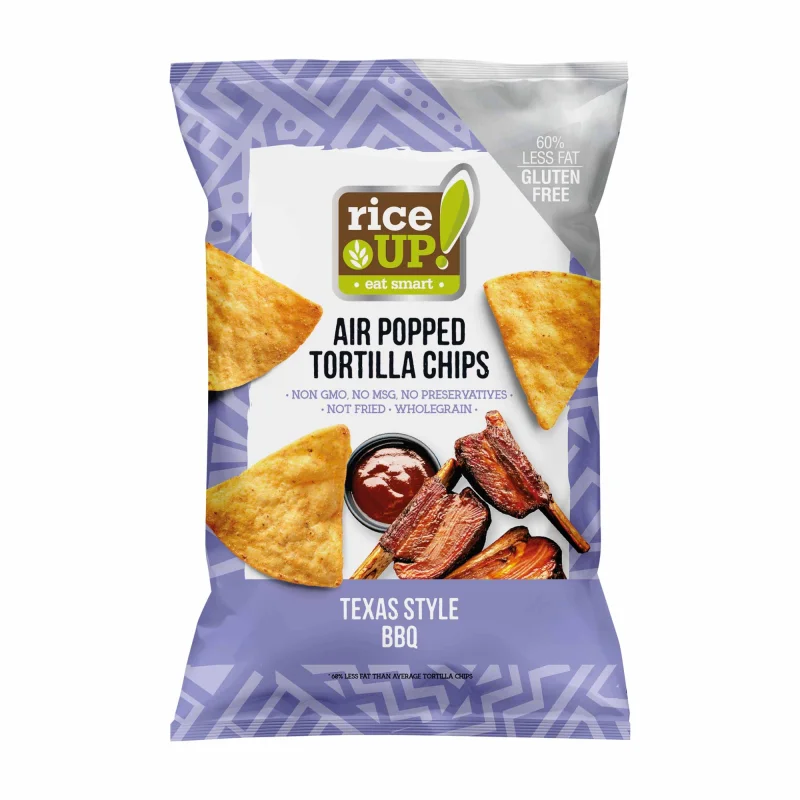 CornUP! Царевичен тортила чипс, Барбекю, 60g