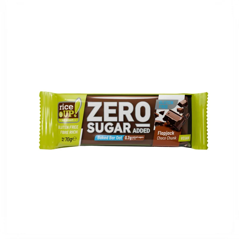 RiceUP! Zero Sugar Овесен бар, шоко чънк, 70g - Rice Up