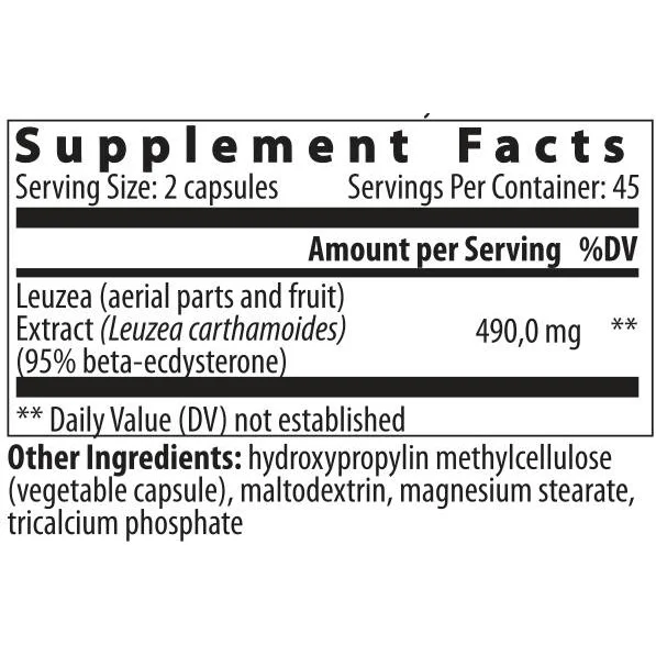 Ecdysterone 90 Caps. - Vemoherb